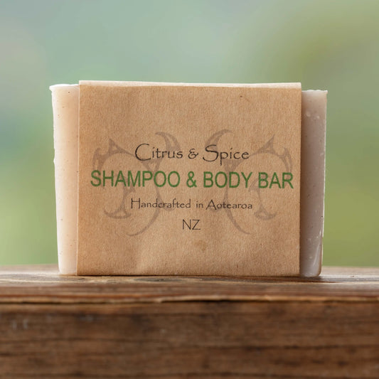 Citrus & Spice Shampoo & Body Bar