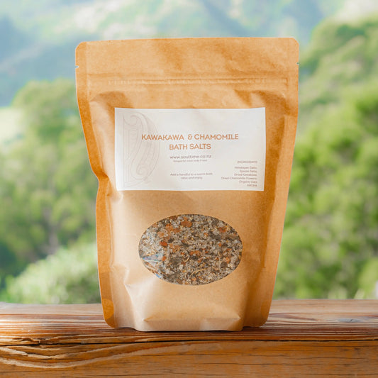 Kawakawa & Chamomile bath salts 500gm